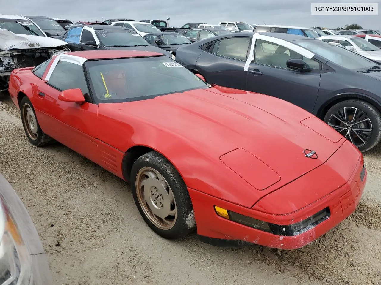 1993 Chevrolet Corvette VIN: 1G1YY23P8P5101003 Lot: 77685914