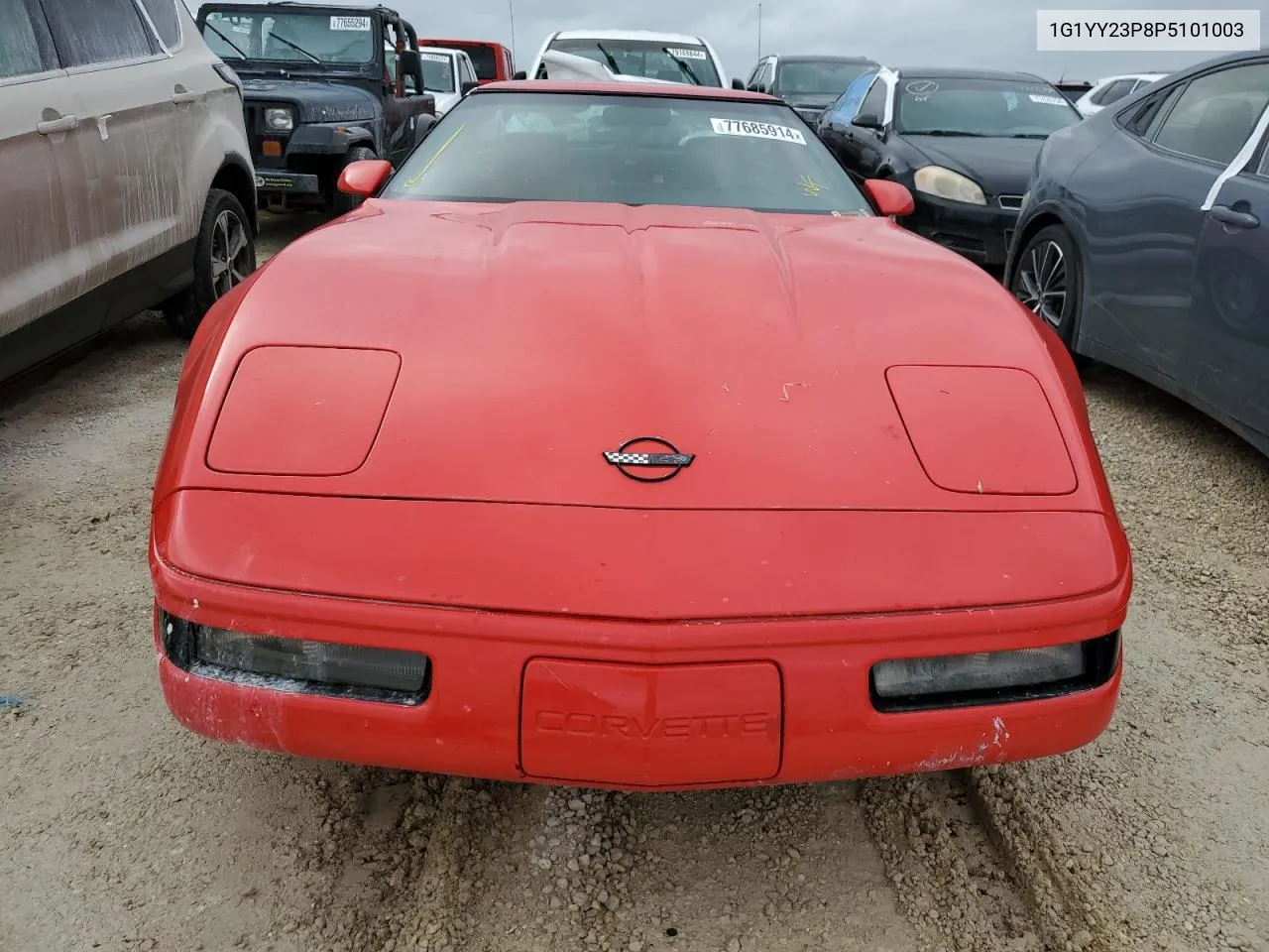 1993 Chevrolet Corvette VIN: 1G1YY23P8P5101003 Lot: 77685914