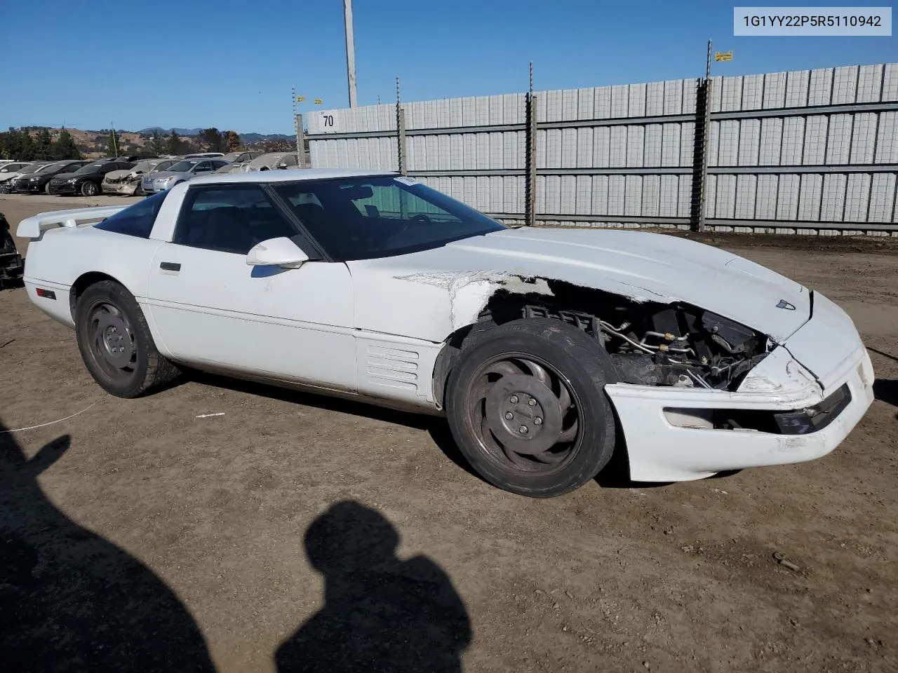 1994 Chevrolet Corvette VIN: 1G1YY22P5R5110942 Lot: 71136894