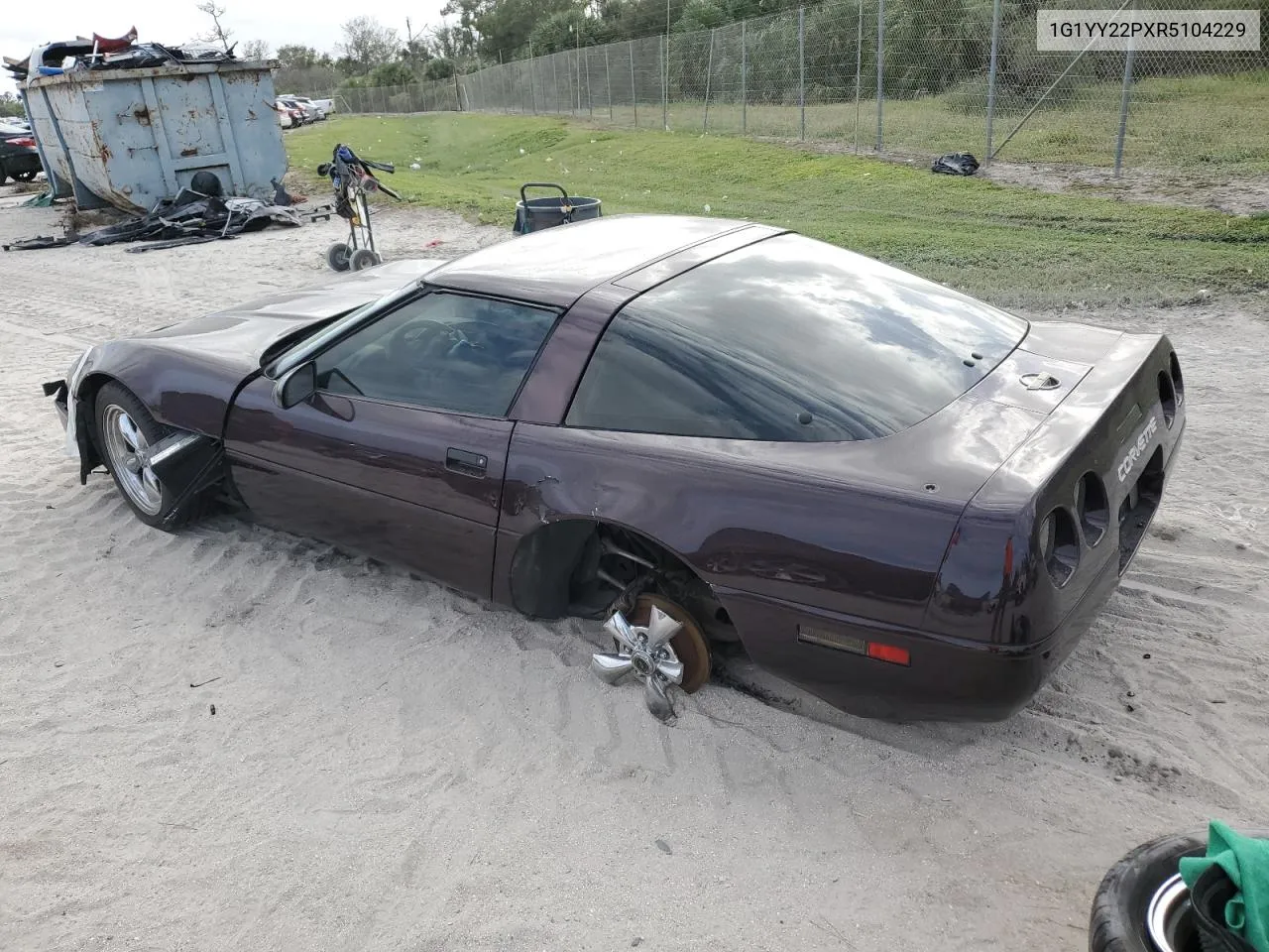 1994 Chevrolet Corvette VIN: 1G1YY22PXR5104229 Lot: 74204594