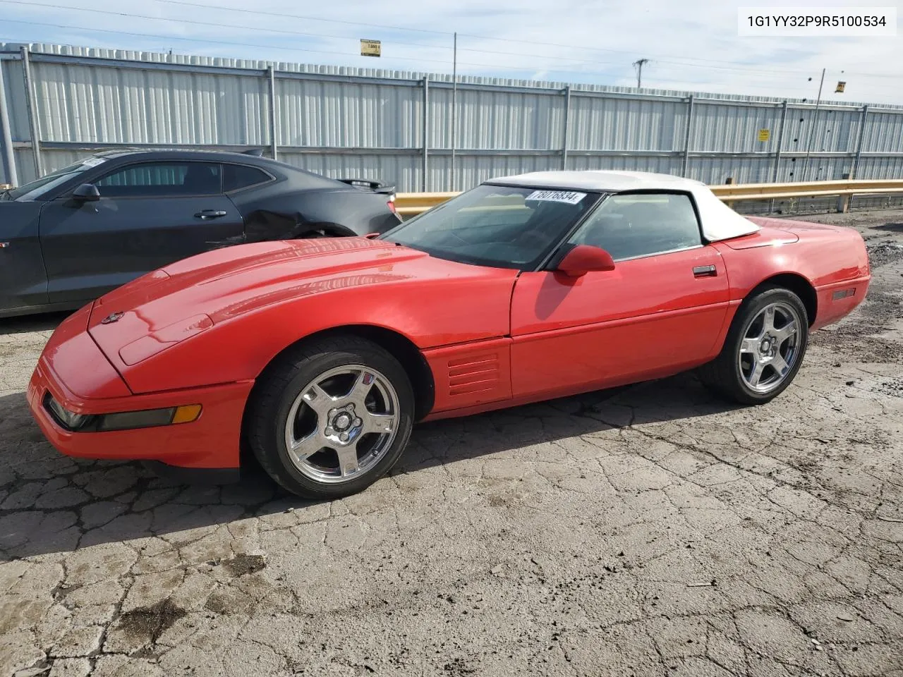 1994 Chevrolet Corvette VIN: 1G1YY32P9R5100534 Lot: 78076834