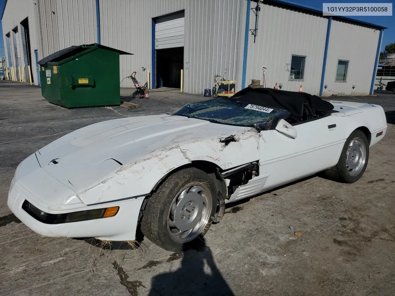 1994 Chevrolet Corvette VIN: 1G1YY32P3R5100058 Lot: 78794044