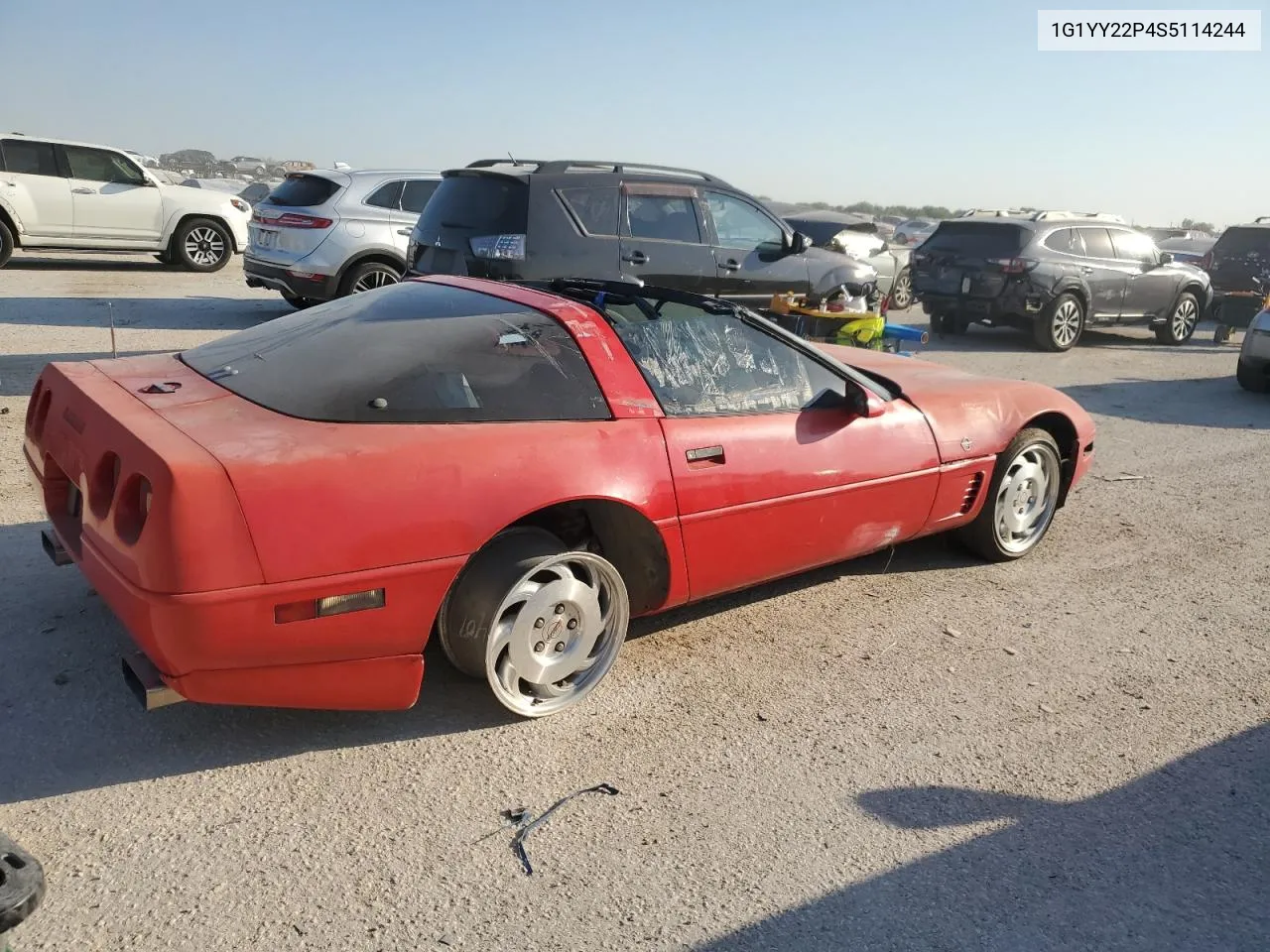 1995 Chevrolet Corvette VIN: 1G1YY22P4S5114244 Lot: 75043714