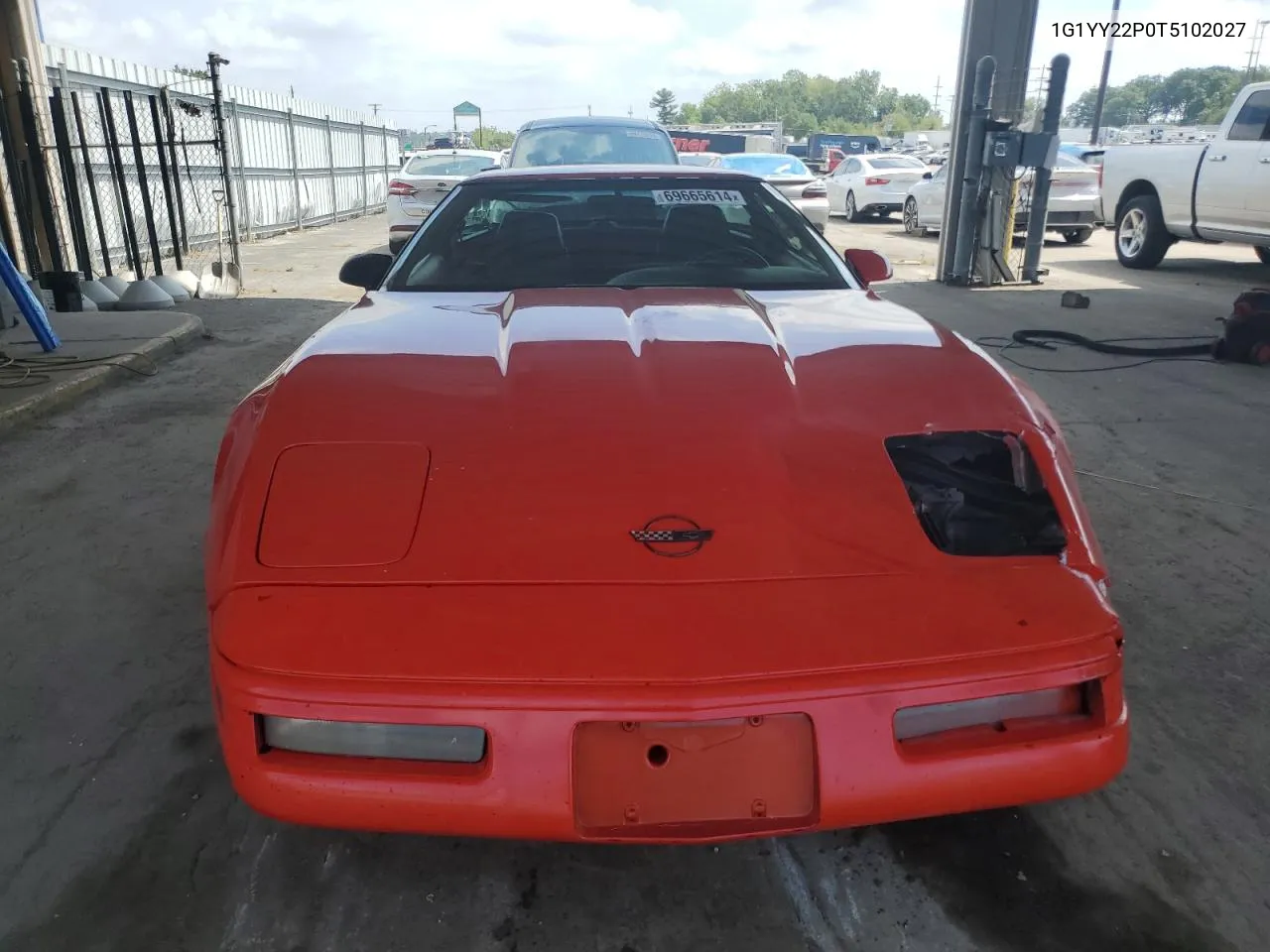 1996 Chevrolet Corvette VIN: 1G1YY22P0T5102027 Lot: 69665614