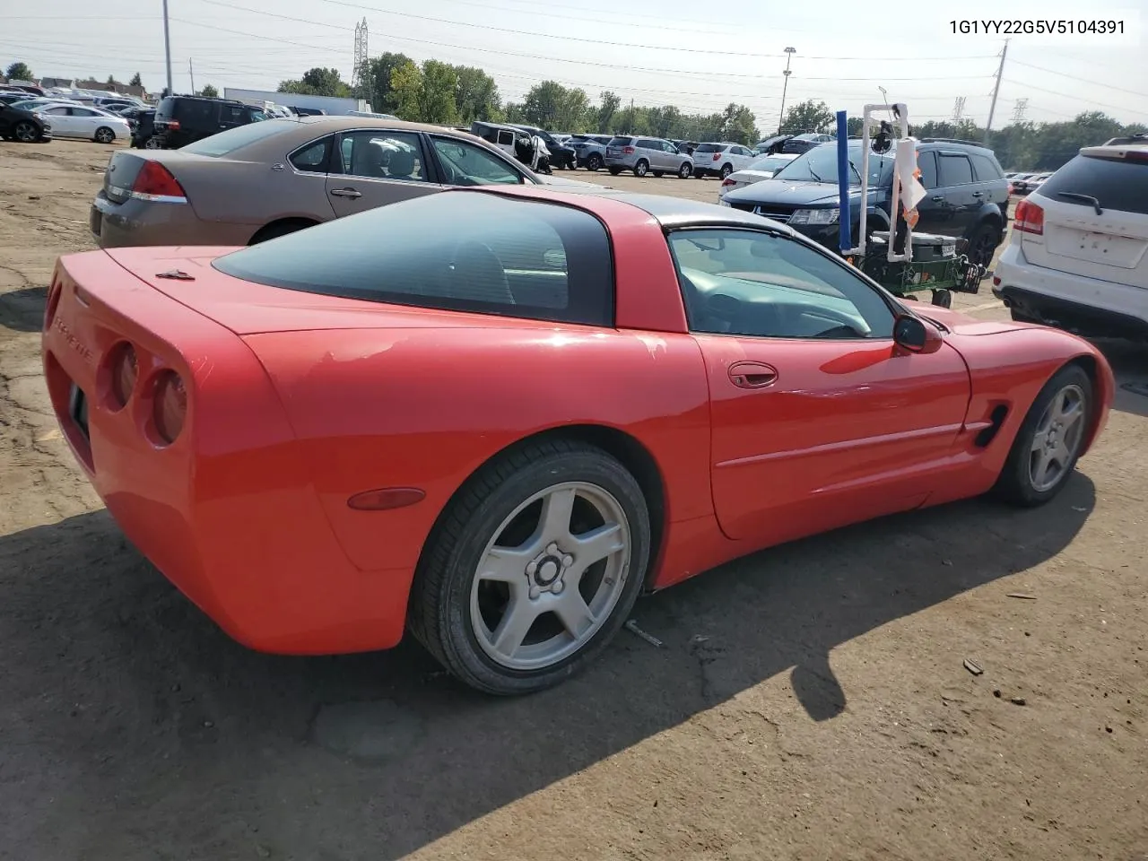 1997 Chevrolet Corvette VIN: 1G1YY22G5V5104391 Lot: 70957874