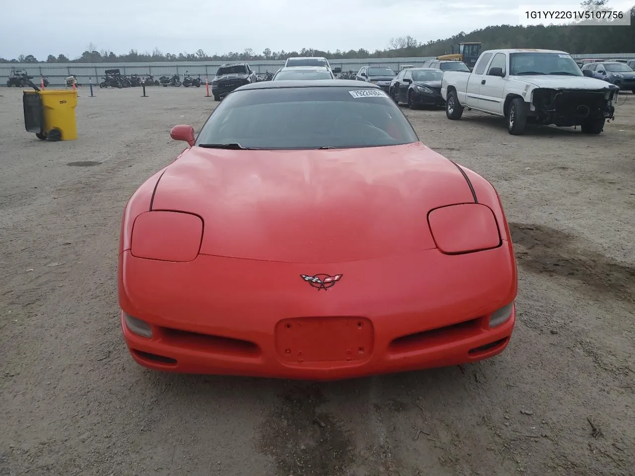 1997 Chevrolet Corvette VIN: 1G1YY22G1V5107756 Lot: 79224984