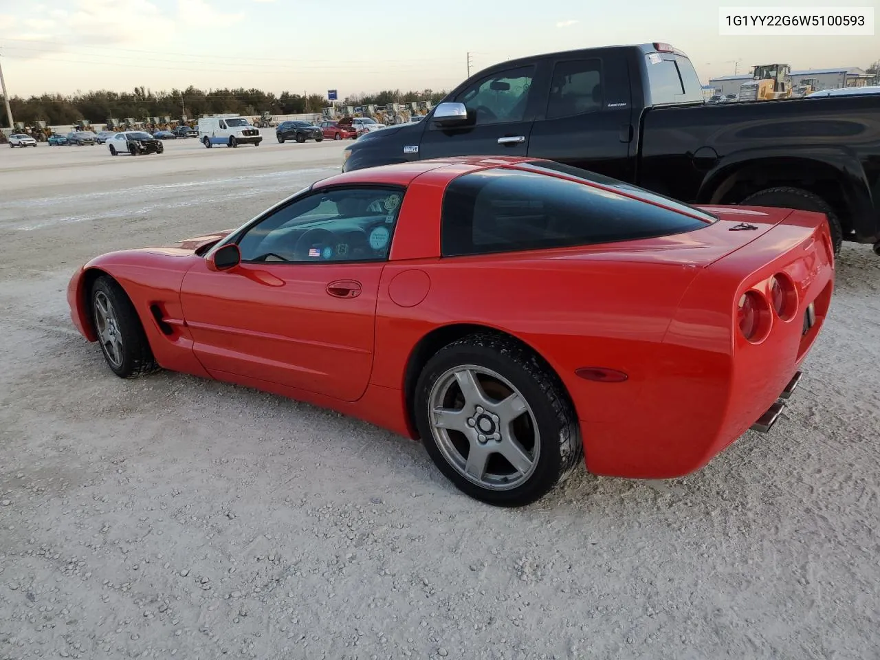 1998 Chevrolet Corvette VIN: 1G1YY22G6W5100593 Lot: 77325944