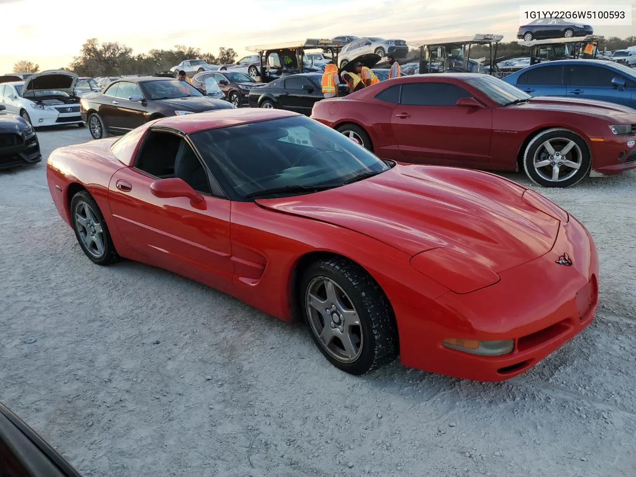 1998 Chevrolet Corvette VIN: 1G1YY22G6W5100593 Lot: 77325944