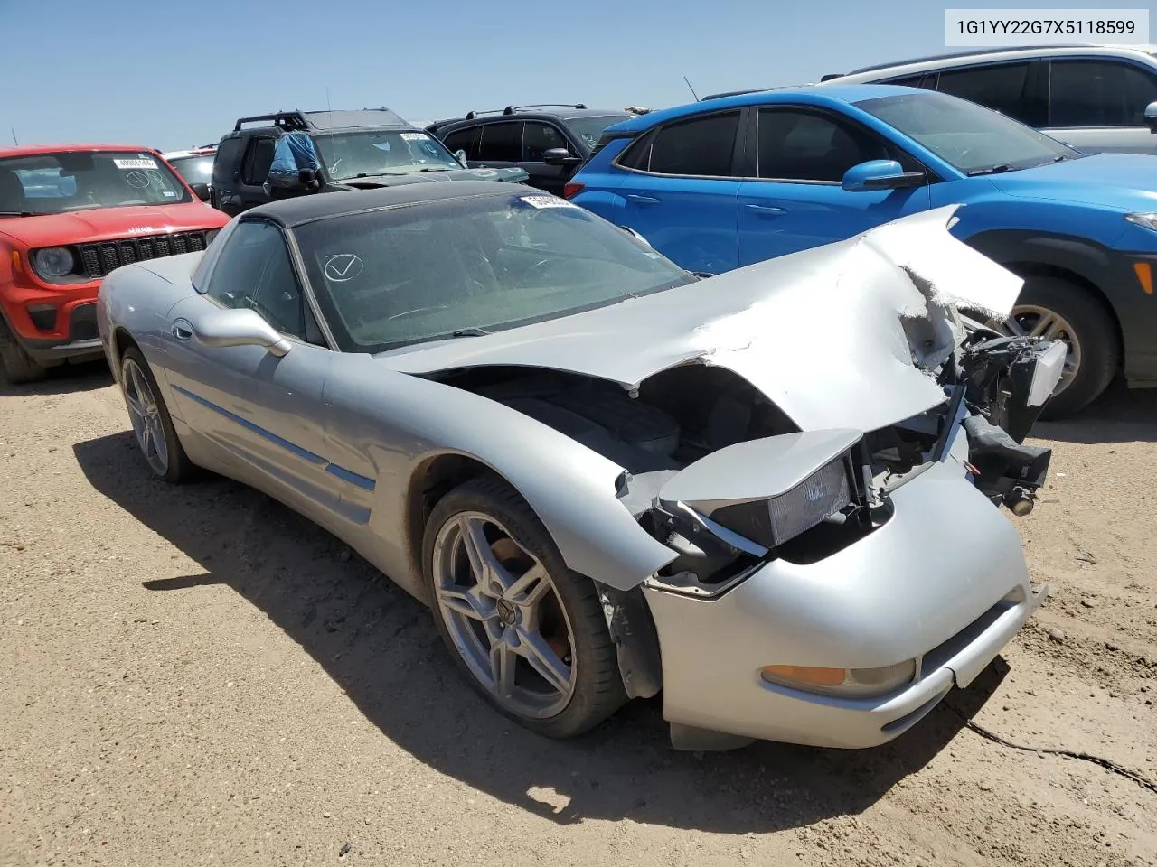 1G1YY22G7X5118599 1999 Chevrolet Corvette