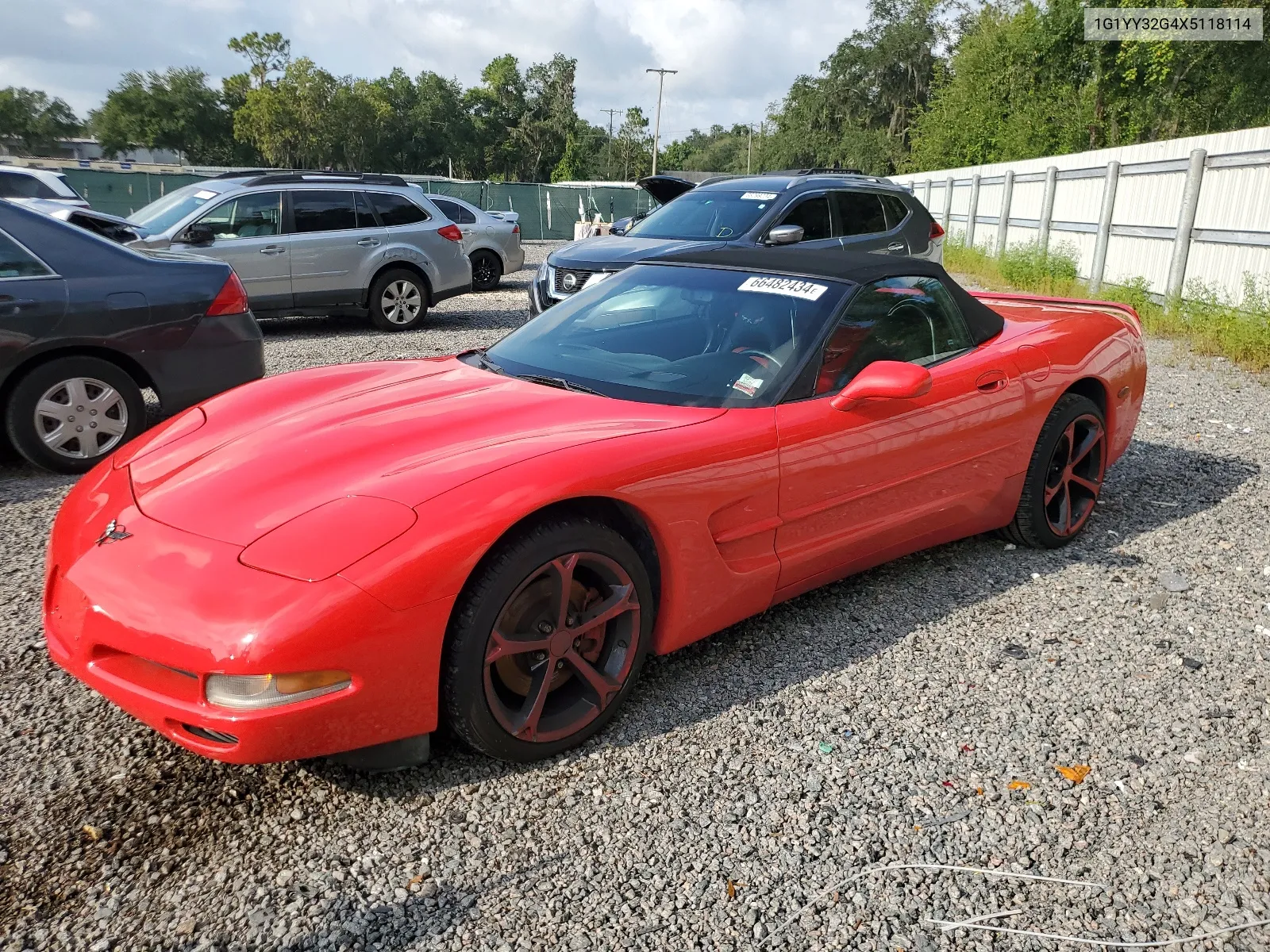 1999 Chevrolet Corvette VIN: 1G1YY32G4X5118114 Lot: 66482434