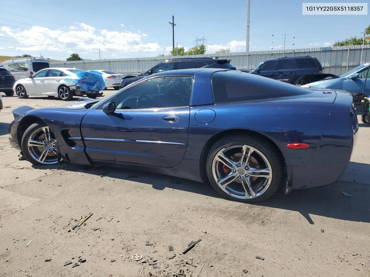 1G1YY22G5X5118357 1999 Chevrolet Corvette