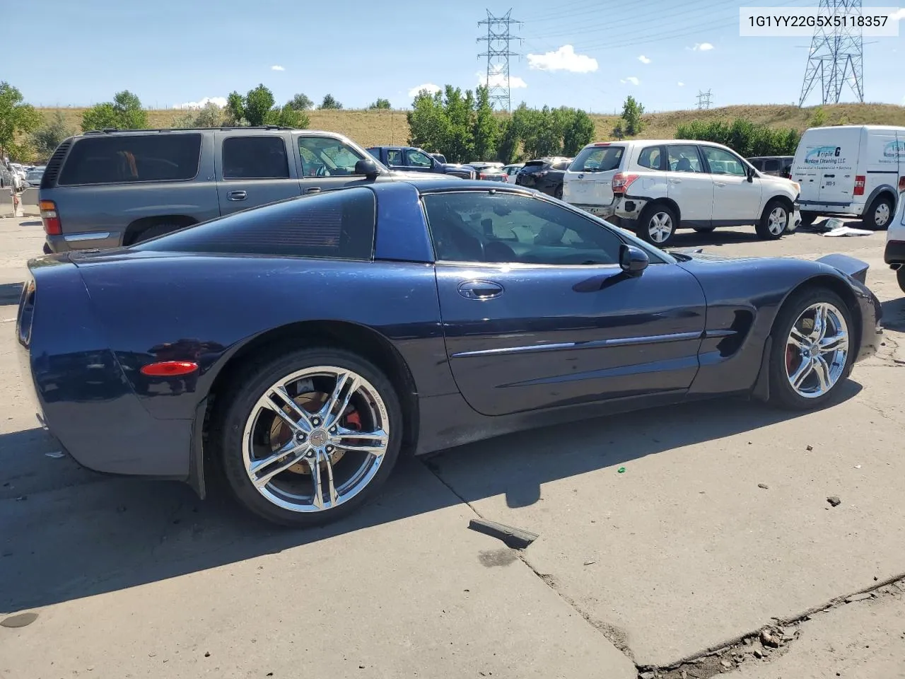 1G1YY22G5X5118357 1999 Chevrolet Corvette