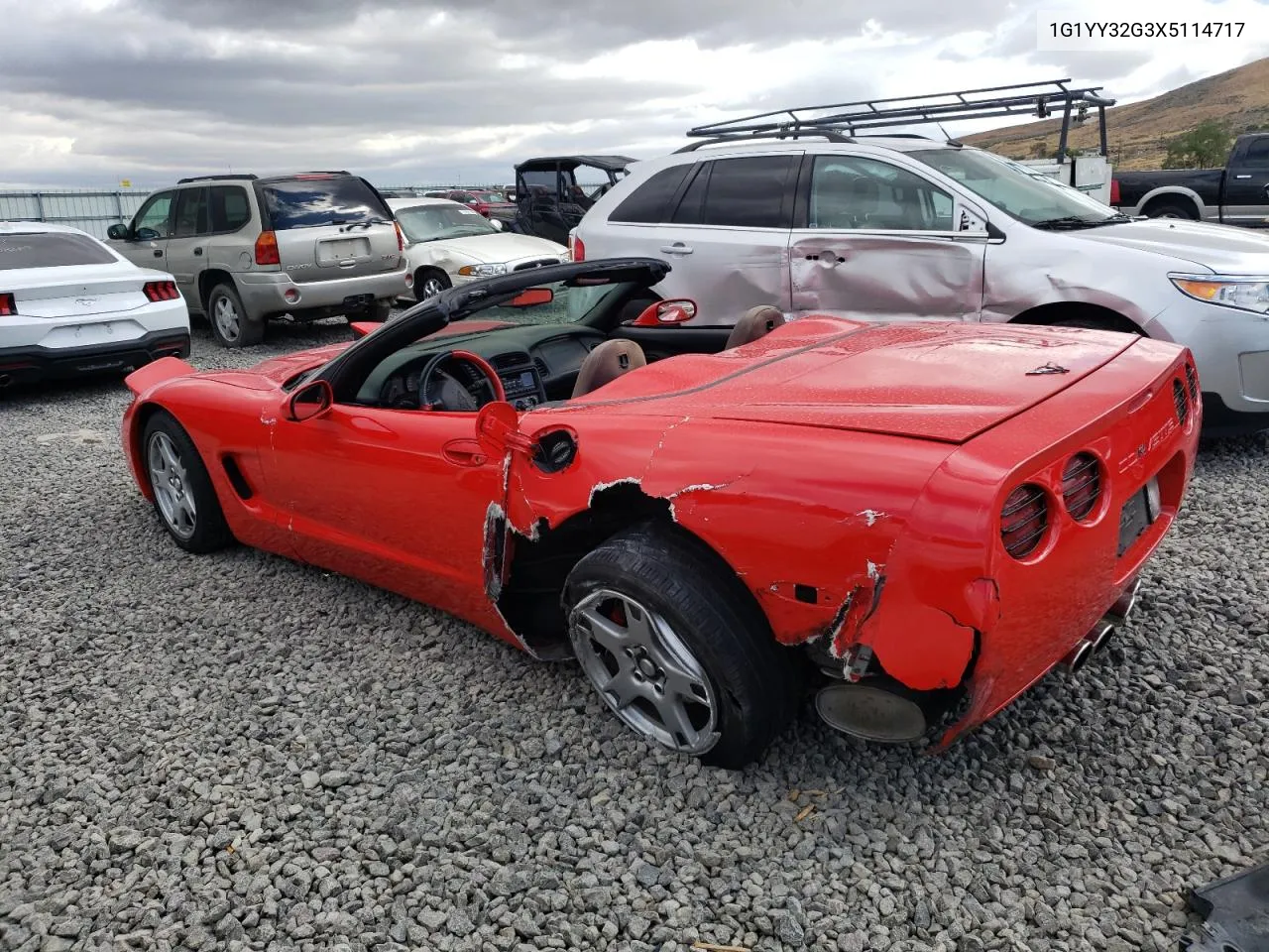 1G1YY32G3X5114717 1999 Chevrolet Corvette