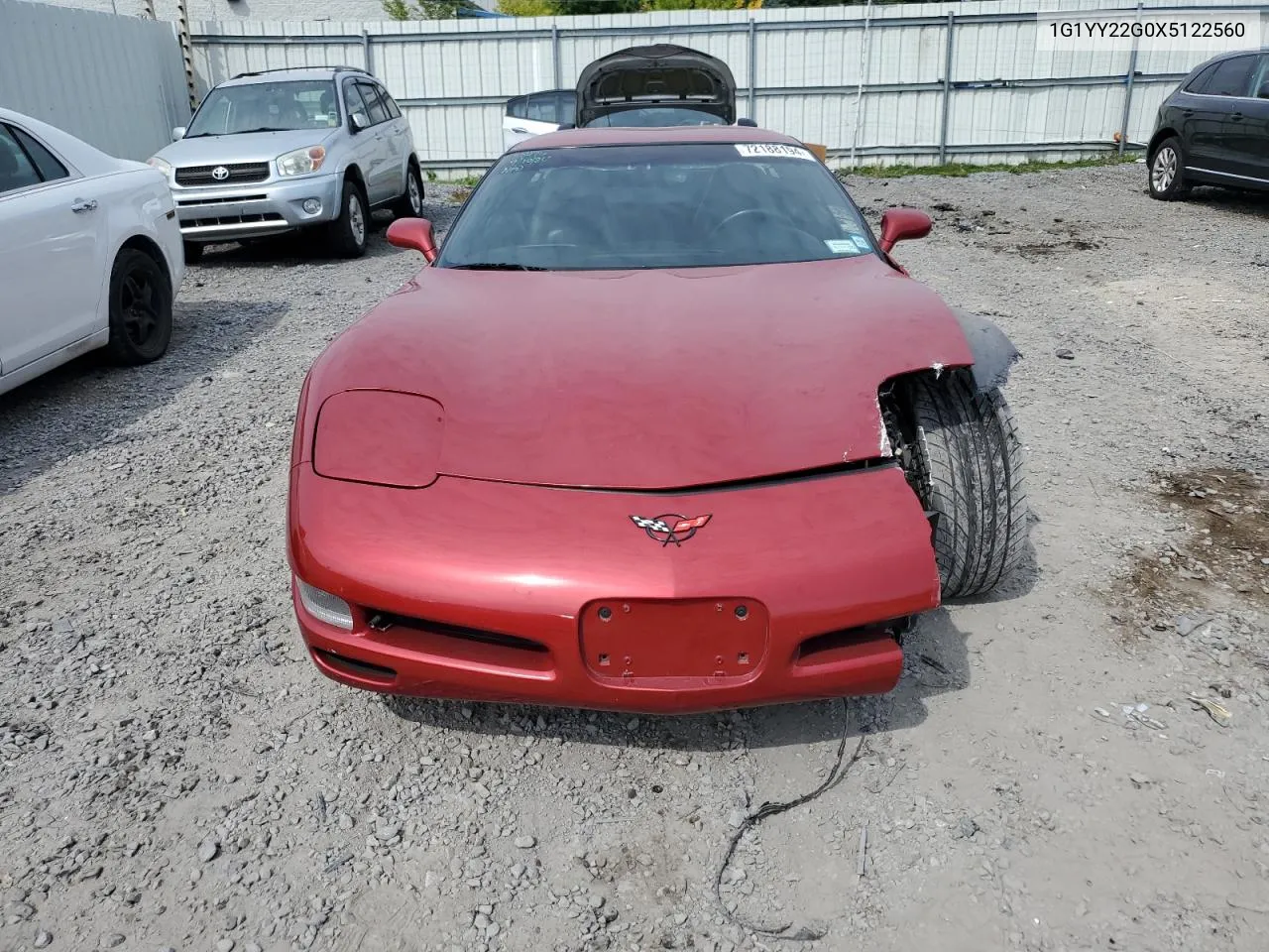 1999 Chevrolet Corvette VIN: 1G1YY22G0X5122560 Lot: 72188194