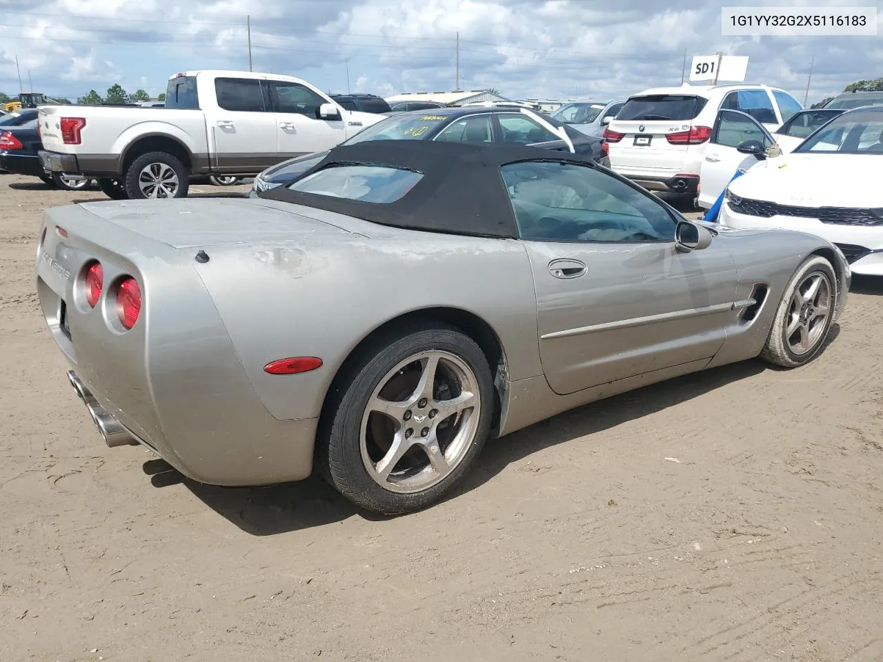 1999 Chevrolet Corvette VIN: 1G1YY32G2X5116183 Lot: 73824884