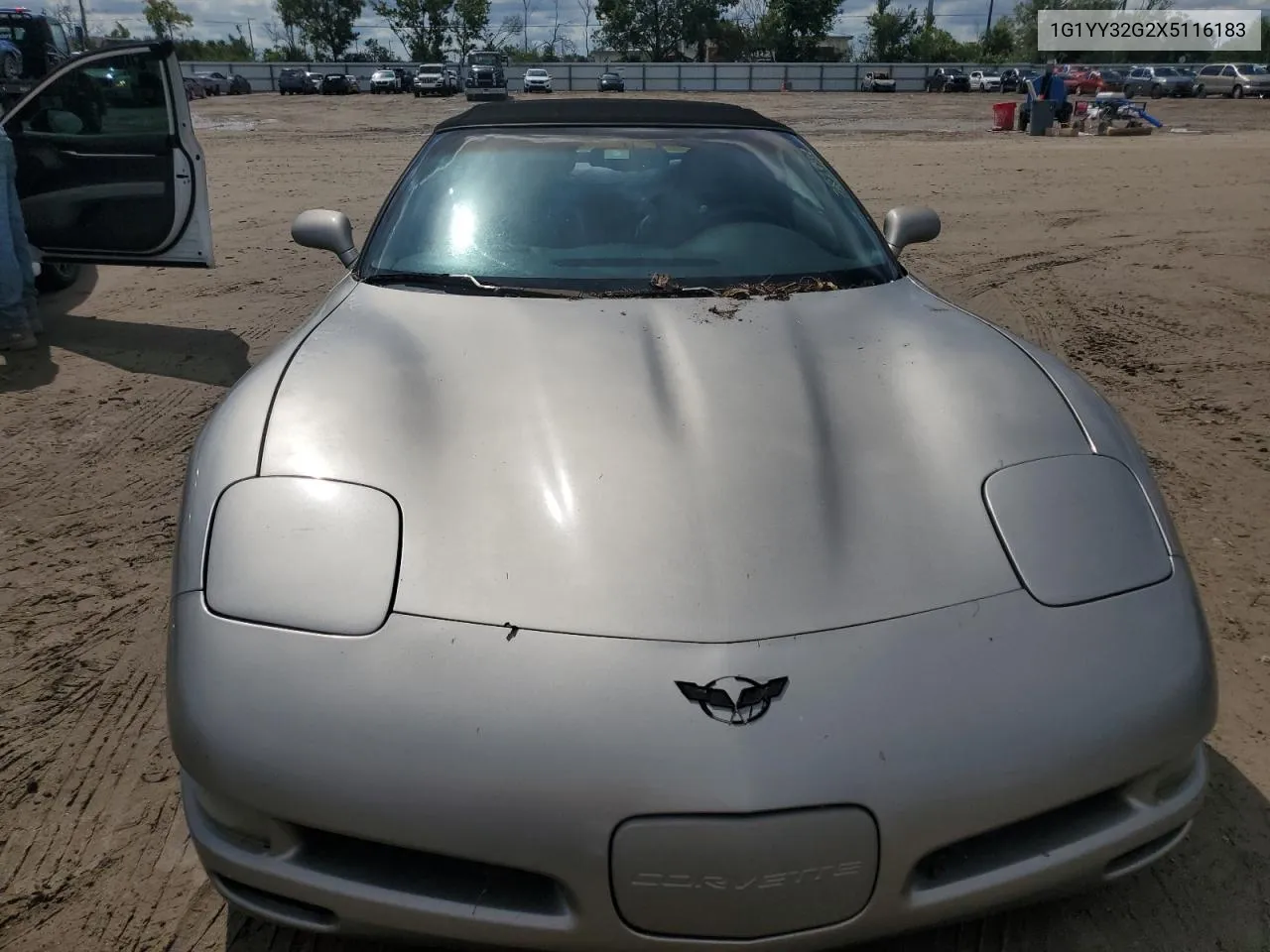 1999 Chevrolet Corvette VIN: 1G1YY32G2X5116183 Lot: 73824884