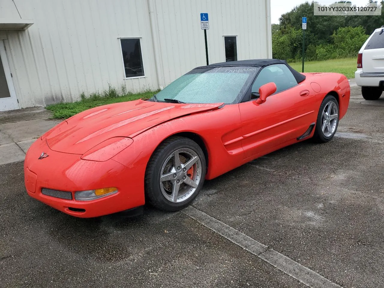 1999 Chevrolet Corvette VIN: 1G1YY32G3X5120727 Lot: 74488604