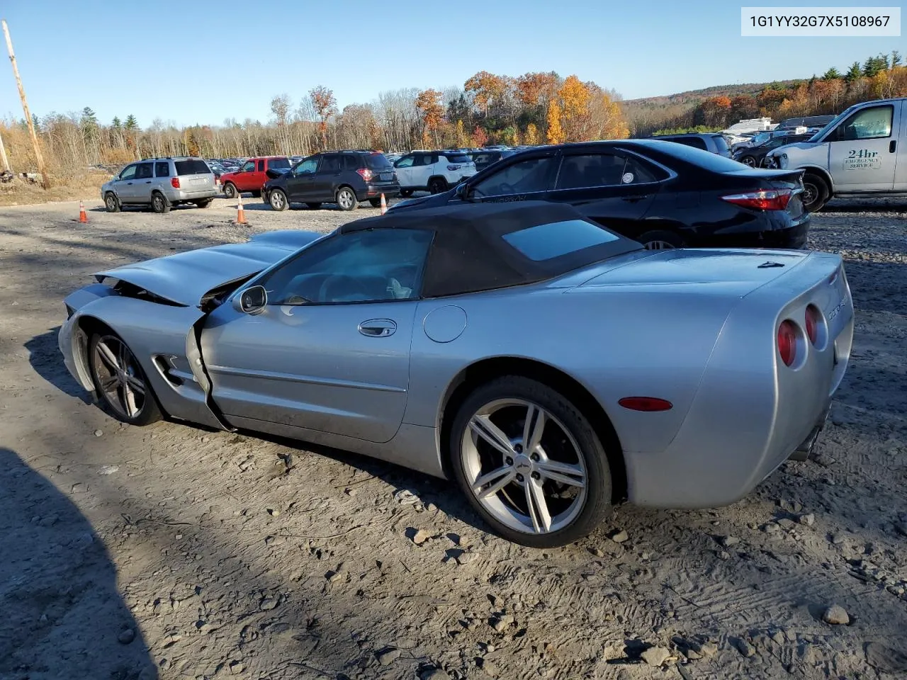 1999 Chevrolet Corvette VIN: 1G1YY32G7X5108967 Lot: 77022654