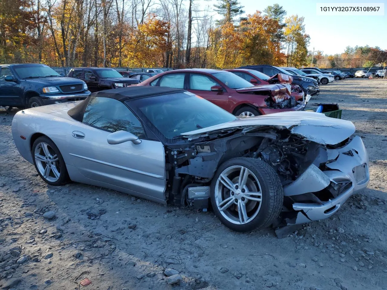 1999 Chevrolet Corvette VIN: 1G1YY32G7X5108967 Lot: 77022654