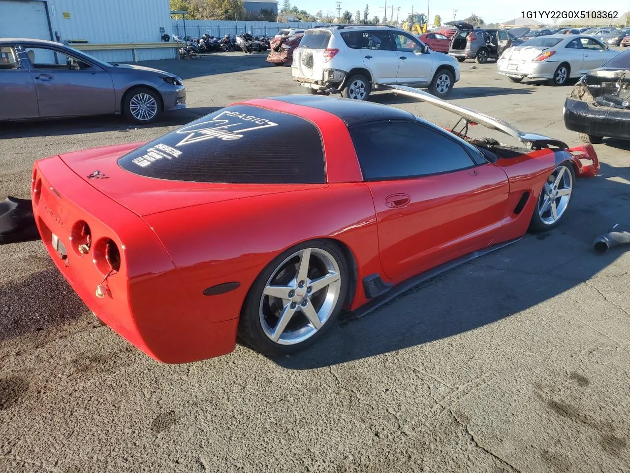 1999 Chevrolet Corvette VIN: 1G1YY22G0X5103362 Lot: 77494674