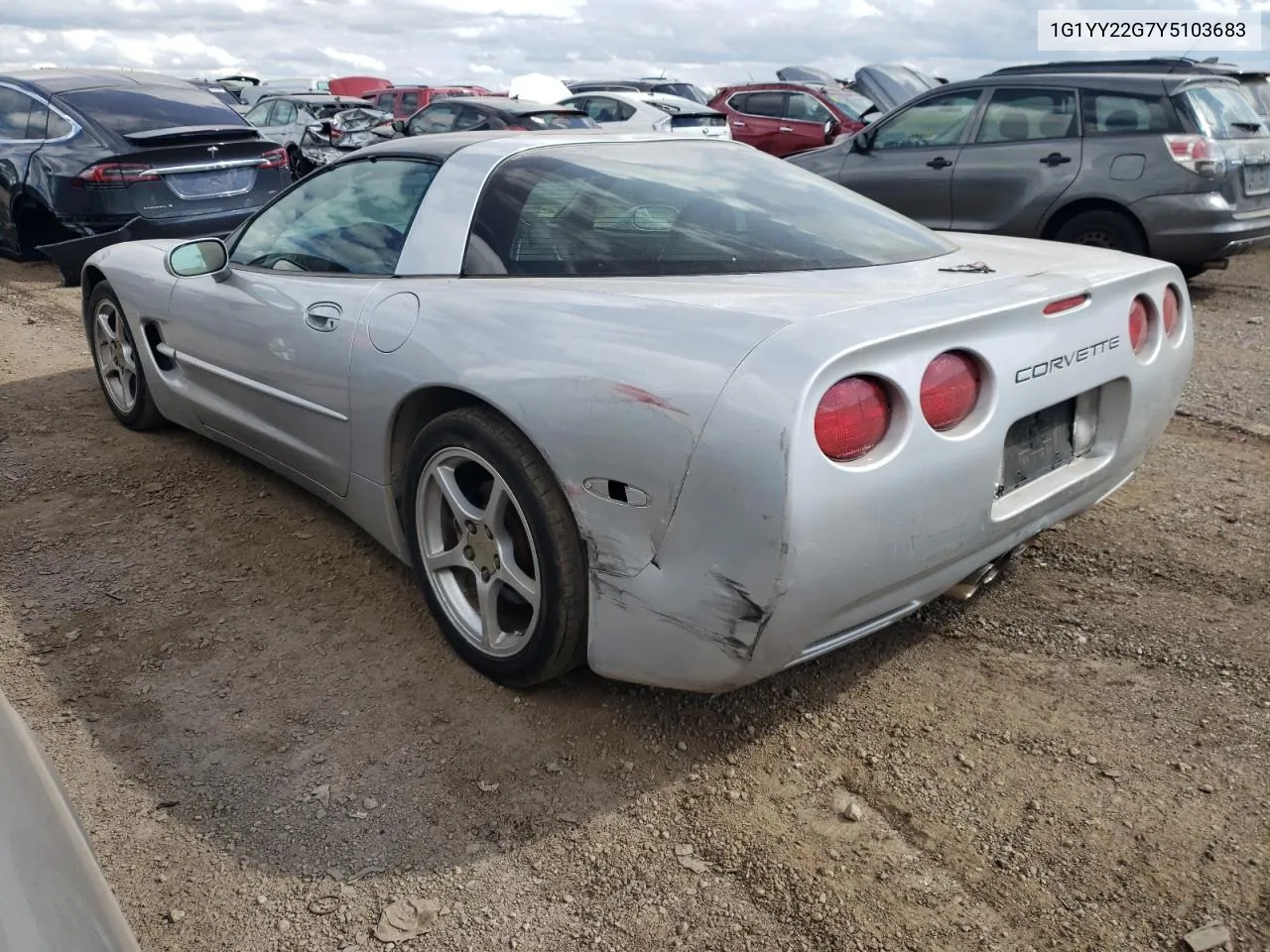 2000 Chevrolet Corvette VIN: 1G1YY22G7Y5103683 Lot: 69292574