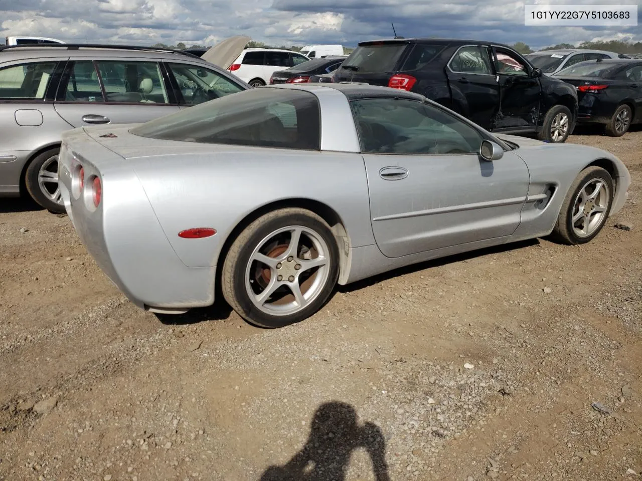 2000 Chevrolet Corvette VIN: 1G1YY22G7Y5103683 Lot: 69292574