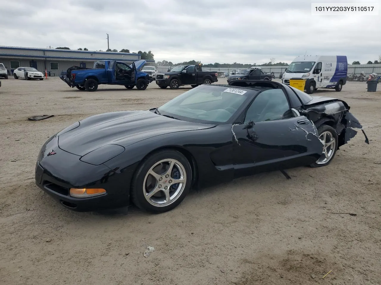 2000 Chevrolet Corvette VIN: 1G1YY22G3Y5110517 Lot: 71361244