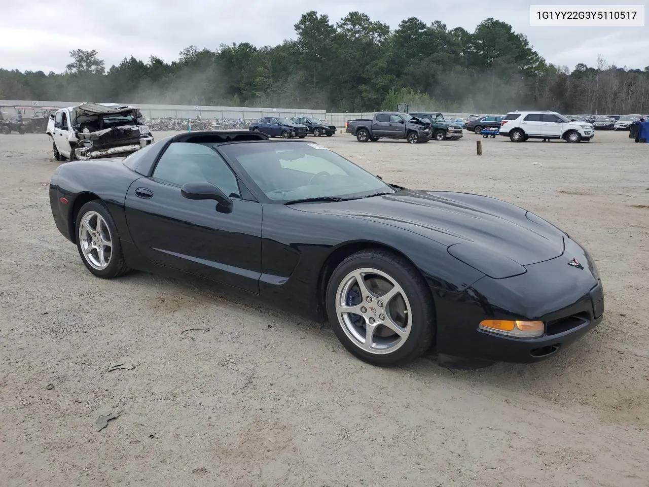 2000 Chevrolet Corvette VIN: 1G1YY22G3Y5110517 Lot: 71361244