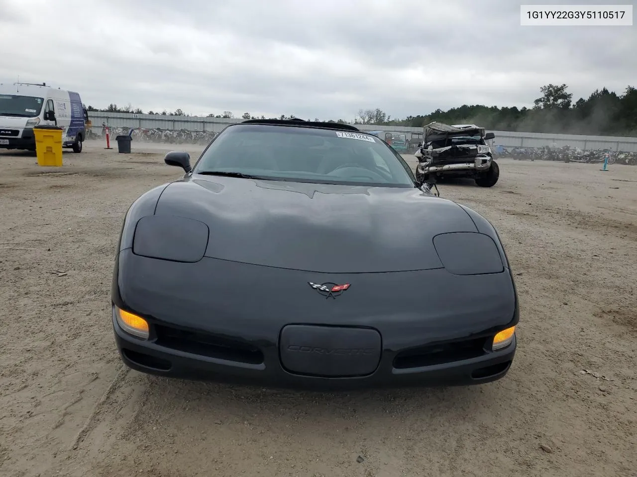 2000 Chevrolet Corvette VIN: 1G1YY22G3Y5110517 Lot: 71361244