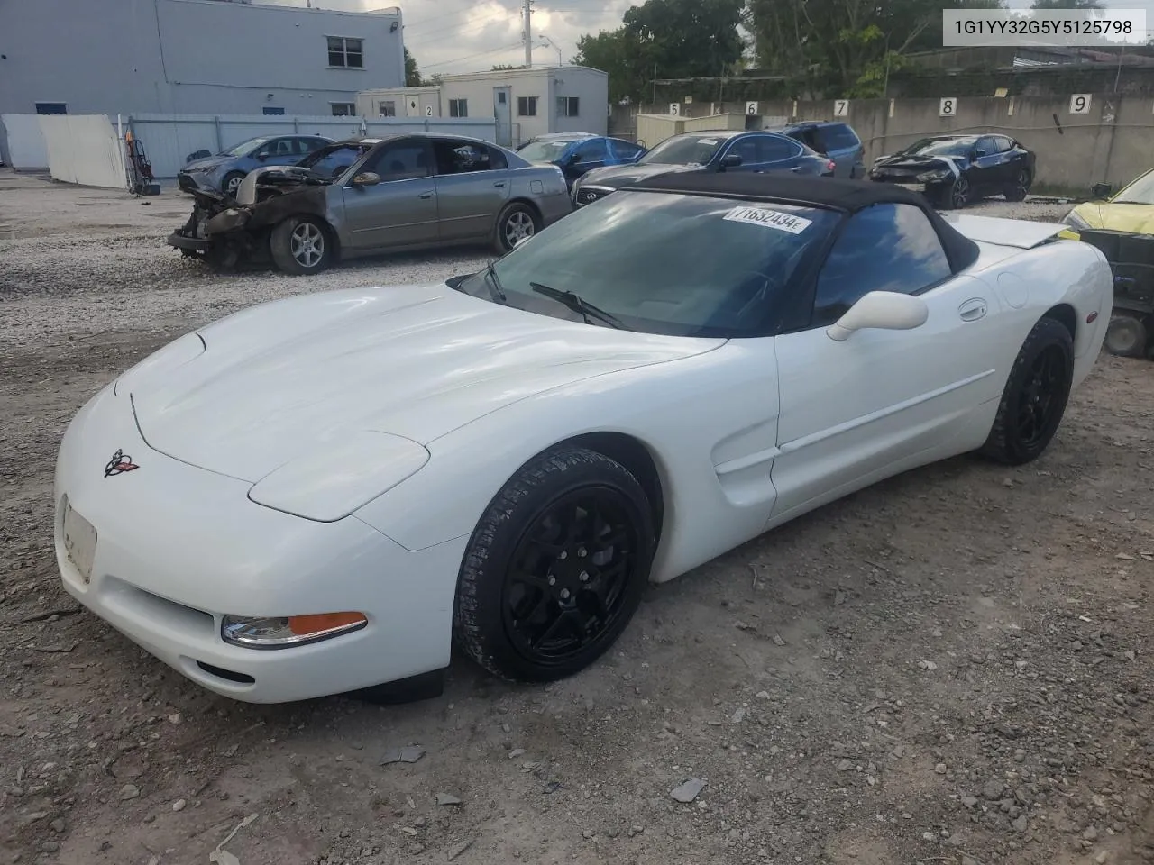 2000 Chevrolet Corvette VIN: 1G1YY32G5Y5125798 Lot: 71632434