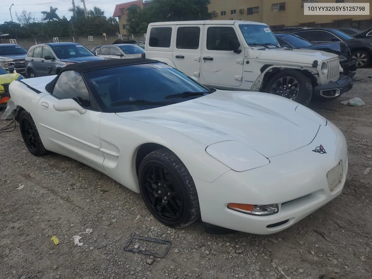 2000 Chevrolet Corvette VIN: 1G1YY32G5Y5125798 Lot: 71632434