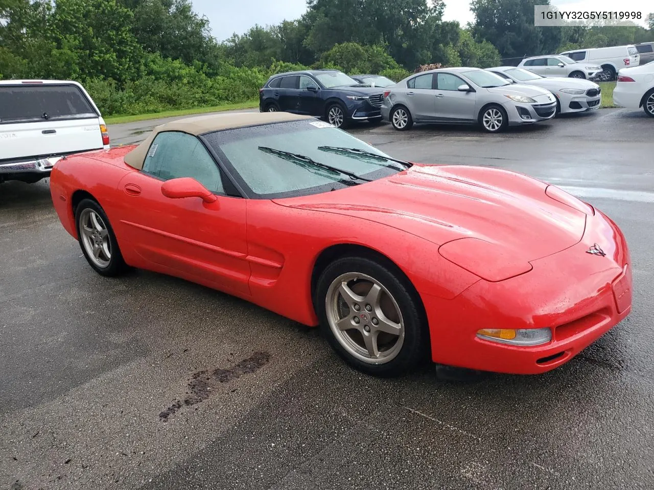 2000 Chevrolet Corvette VIN: 1G1YY32G5Y5119998 Lot: 74273834