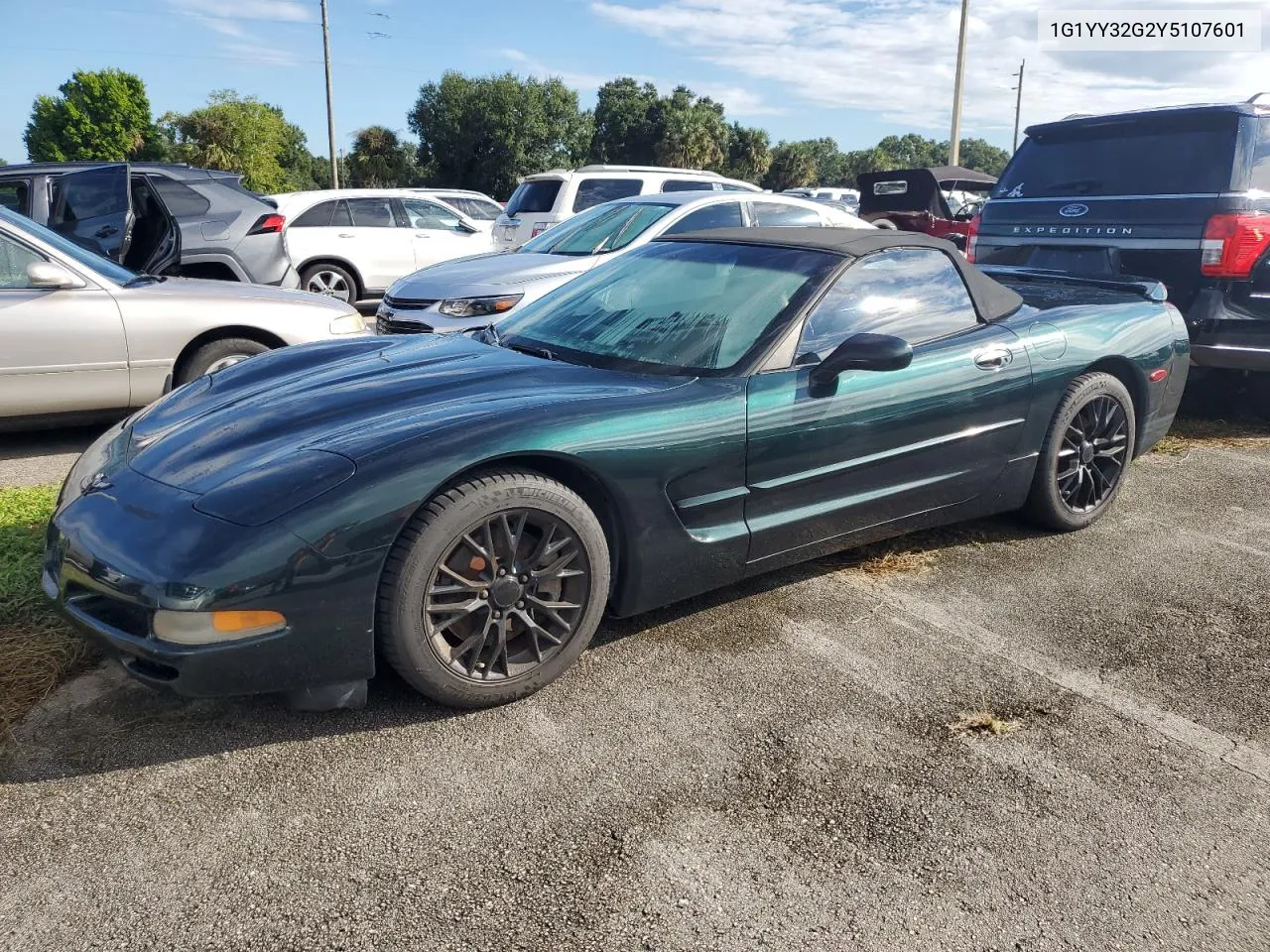 2000 Chevrolet Corvette VIN: 1G1YY32G2Y5107601 Lot: 74361444