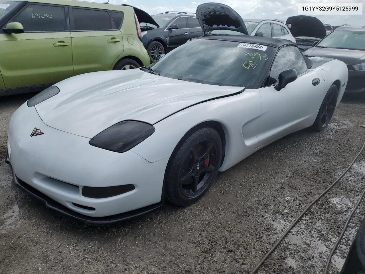 2000 Chevrolet Corvette VIN: 1G1YY32G9Y5126999 Lot: 74913464