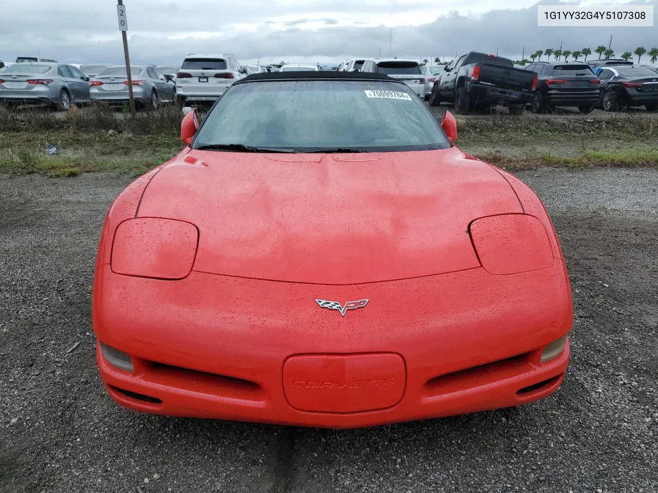 2000 Chevrolet Corvette VIN: 1G1YY32G4Y5107308 Lot: 75099784