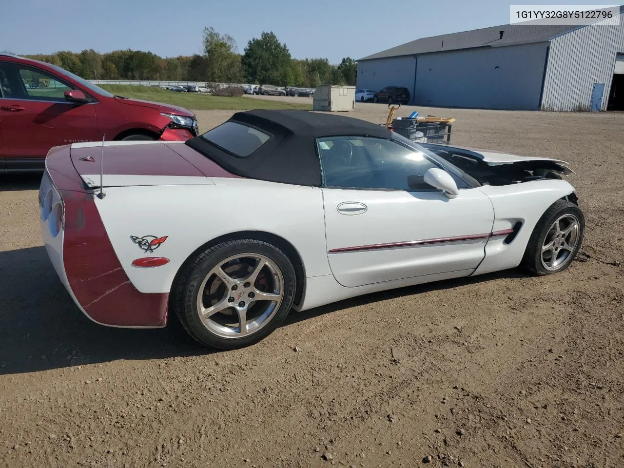 2000 Chevrolet Corvette VIN: 1G1YY32G8Y5122796 Lot: 75874924