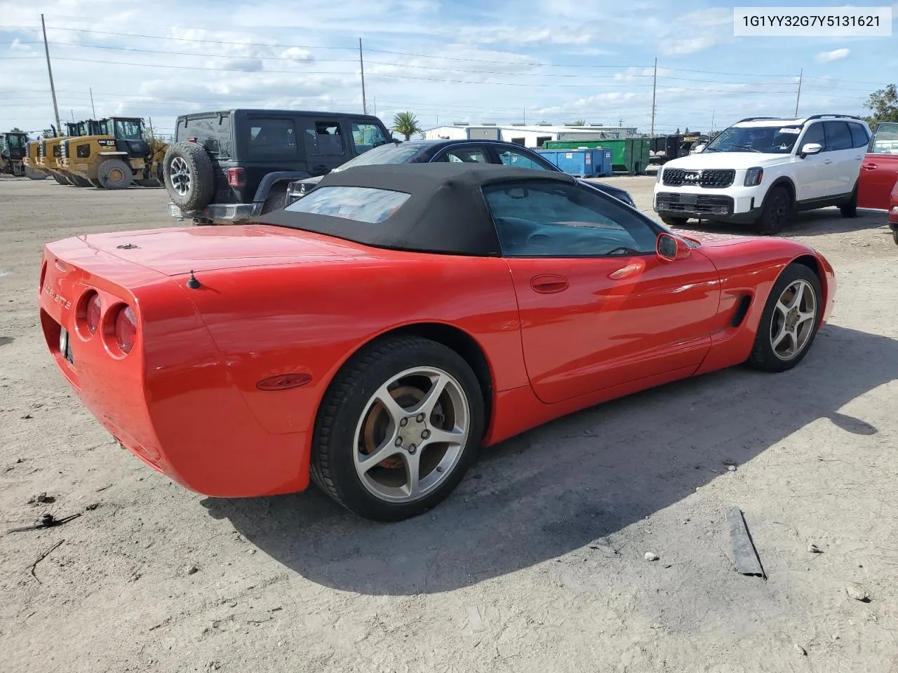 2000 Chevrolet Corvette VIN: 1G1YY32G7Y5131621 Lot: 76355094