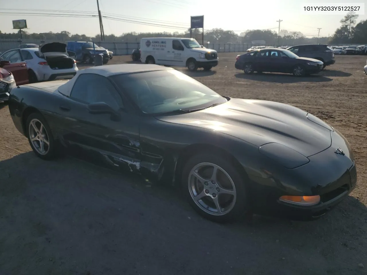 2000 Chevrolet Corvette VIN: 1G1YY32G3Y5122527 Lot: 77346934