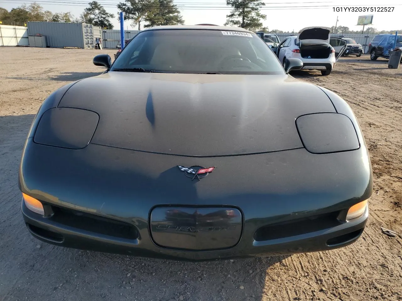 2000 Chevrolet Corvette VIN: 1G1YY32G3Y5122527 Lot: 77346934