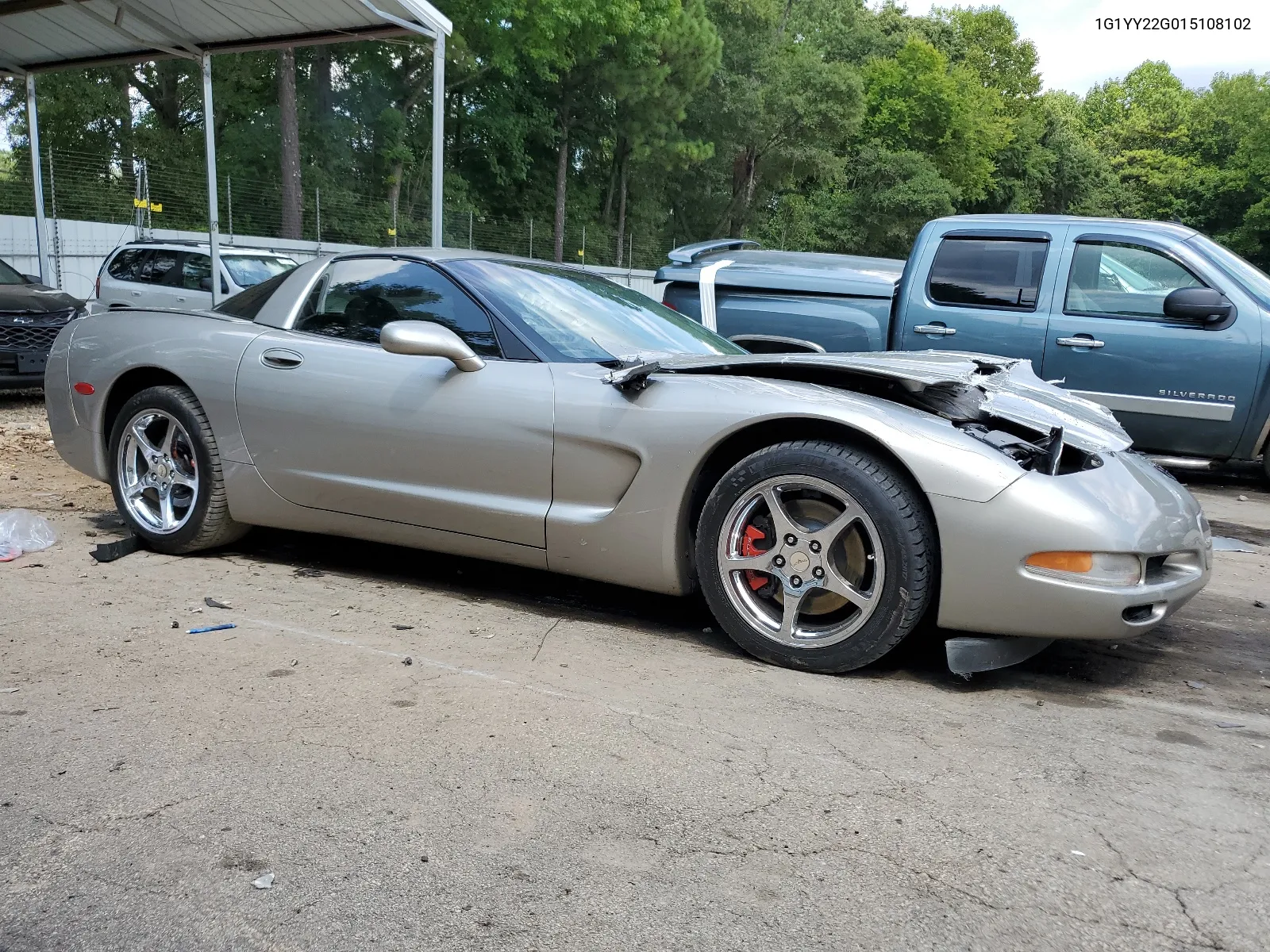 2001 Chevrolet Corvette VIN: 1G1YY22G015108102 Lot: 68516734