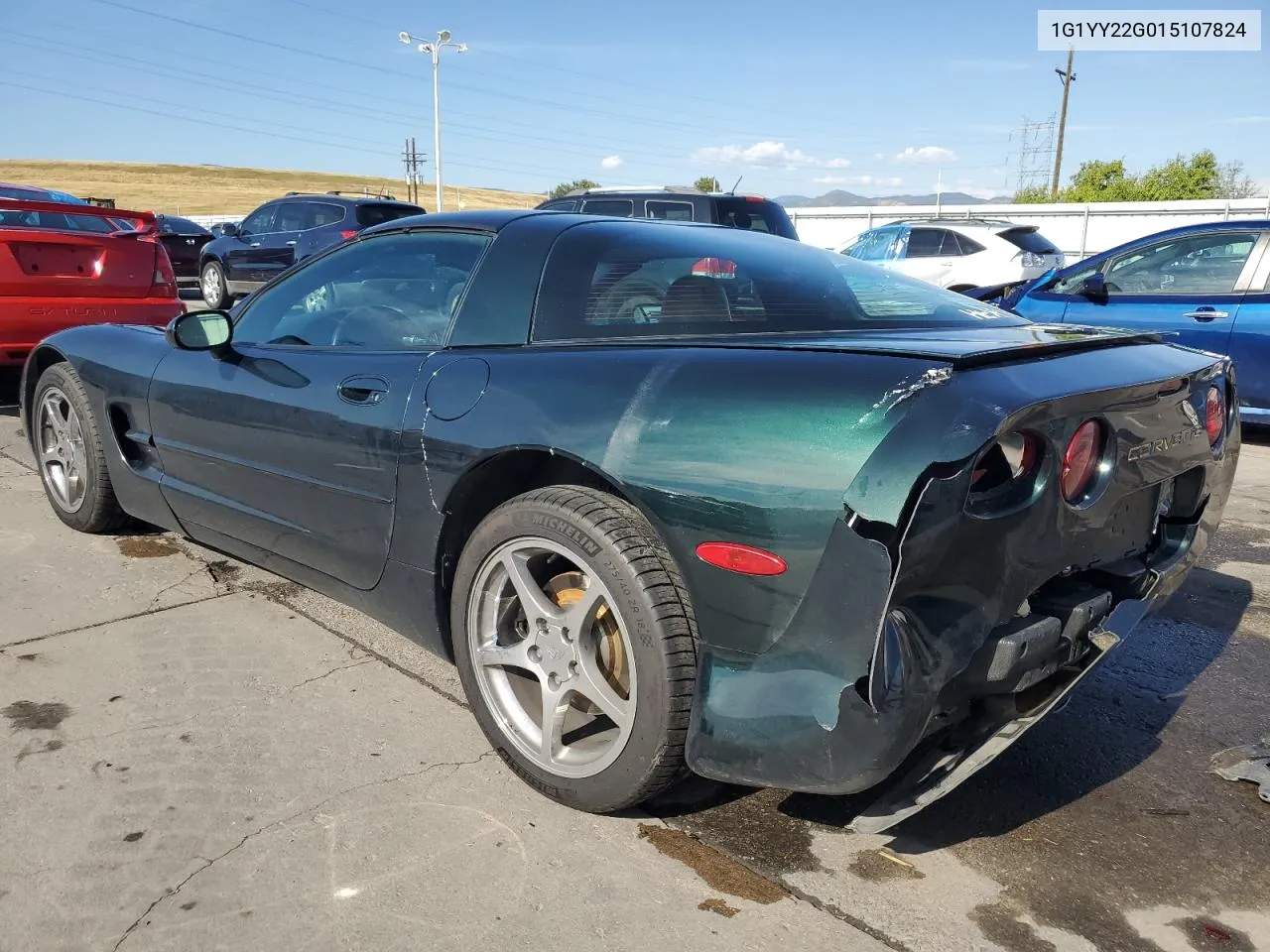 2001 Chevrolet Corvette VIN: 1G1YY22G015107824 Lot: 70712274