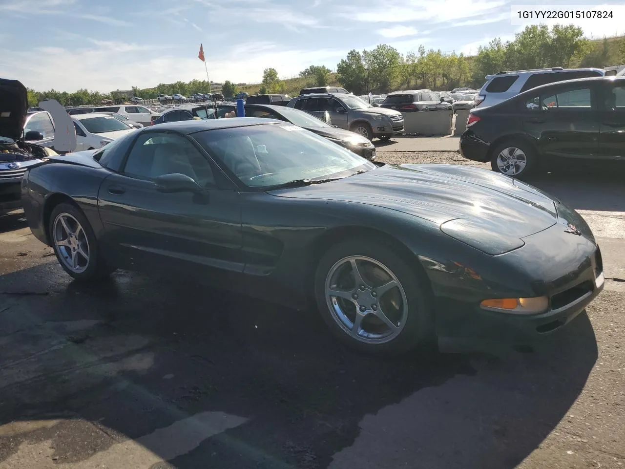 2001 Chevrolet Corvette VIN: 1G1YY22G015107824 Lot: 70712274