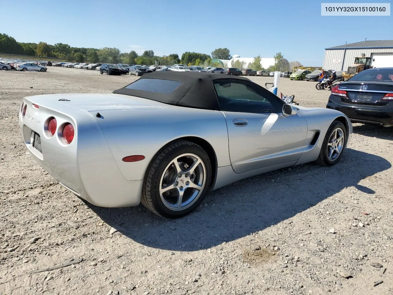 2001 Chevrolet Corvette VIN: 1G1YY32GX15100160 Lot: 72182304