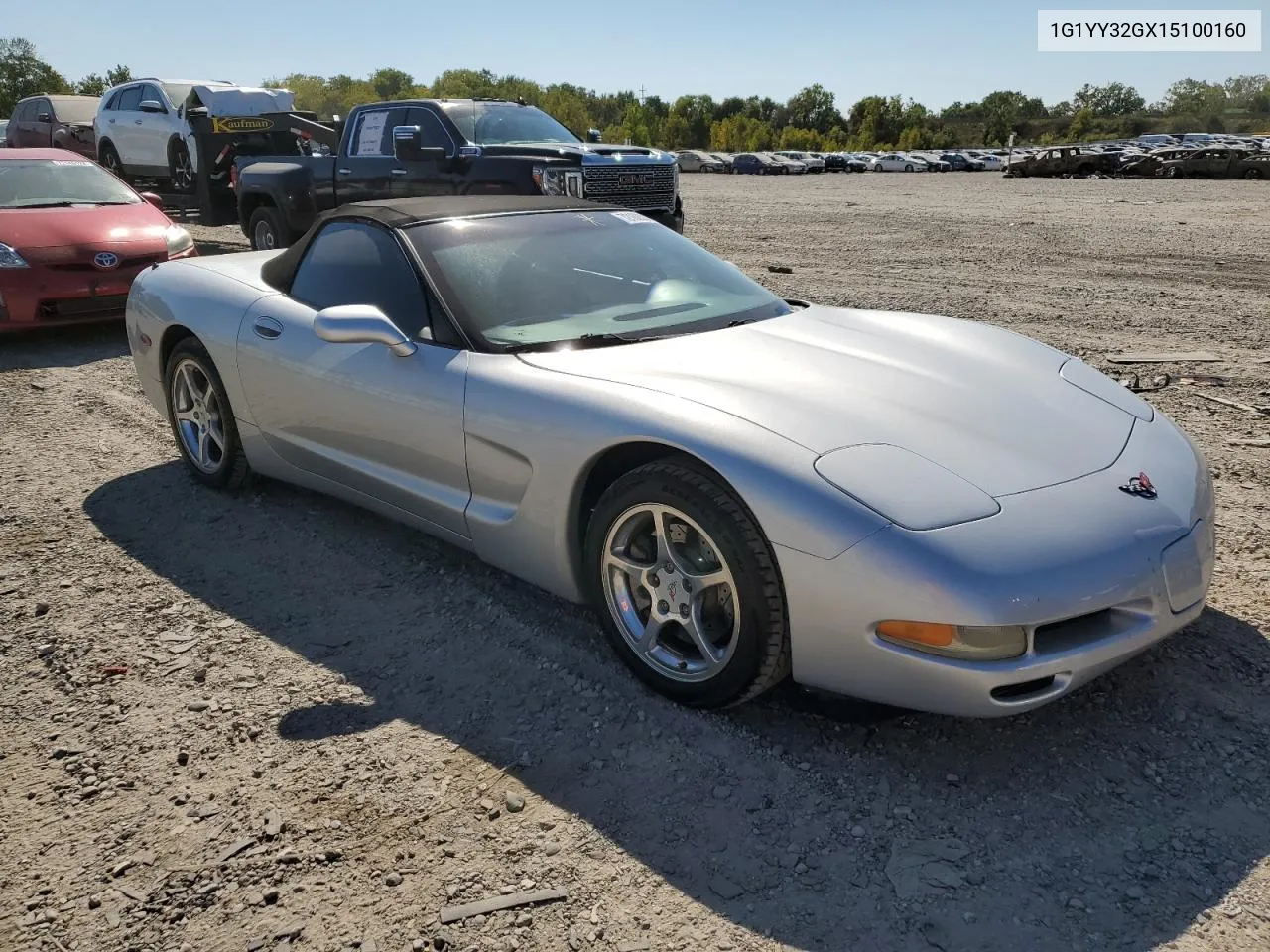 2001 Chevrolet Corvette VIN: 1G1YY32GX15100160 Lot: 72182304