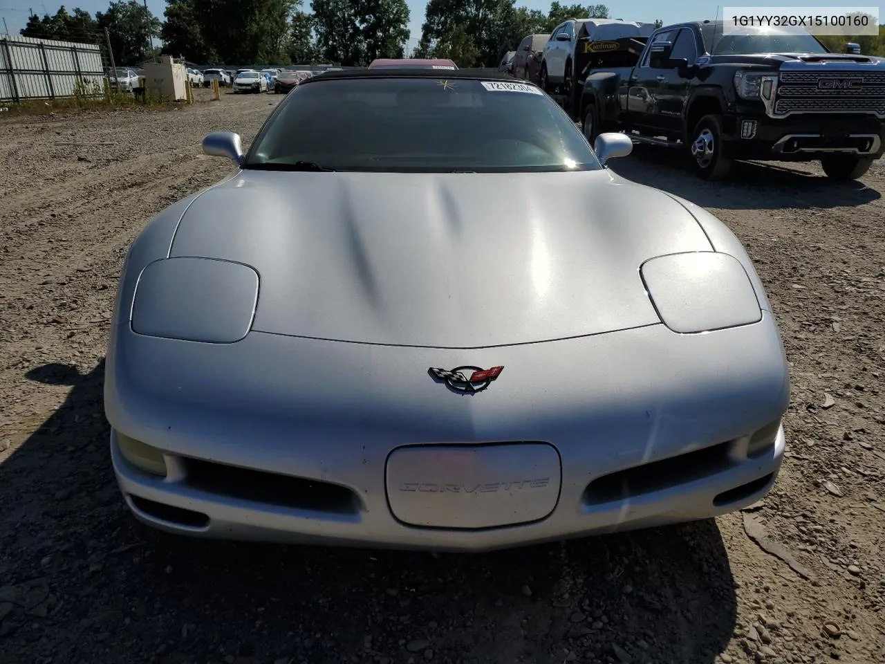 2001 Chevrolet Corvette VIN: 1G1YY32GX15100160 Lot: 72182304