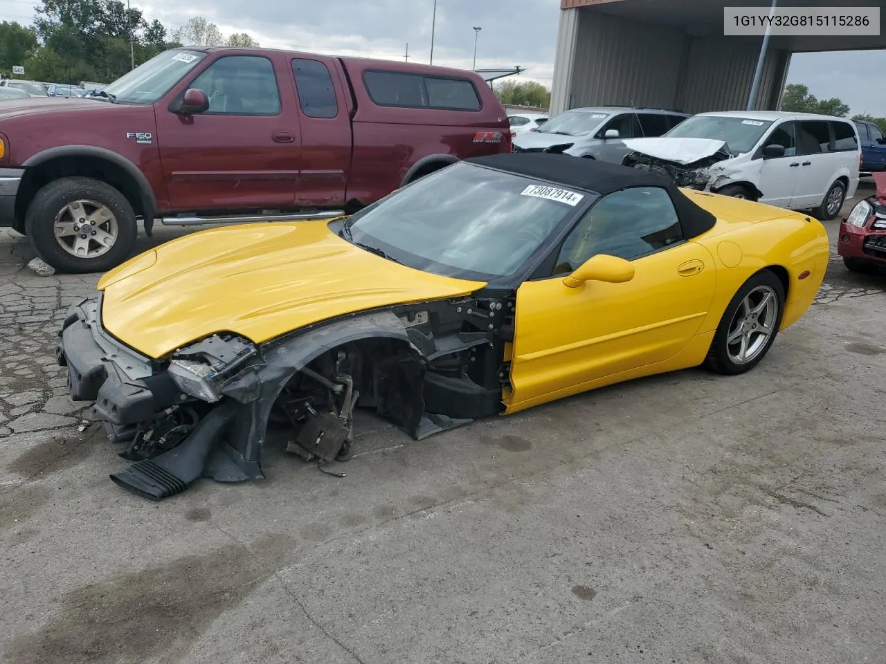 2001 Chevrolet Corvette VIN: 1G1YY32G815115286 Lot: 73087914