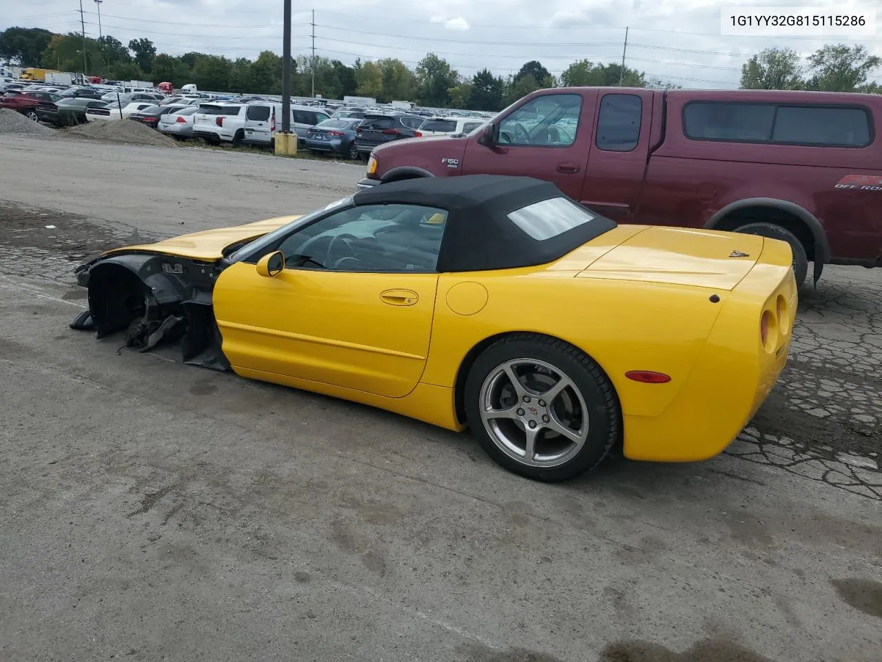 2001 Chevrolet Corvette VIN: 1G1YY32G815115286 Lot: 73087914