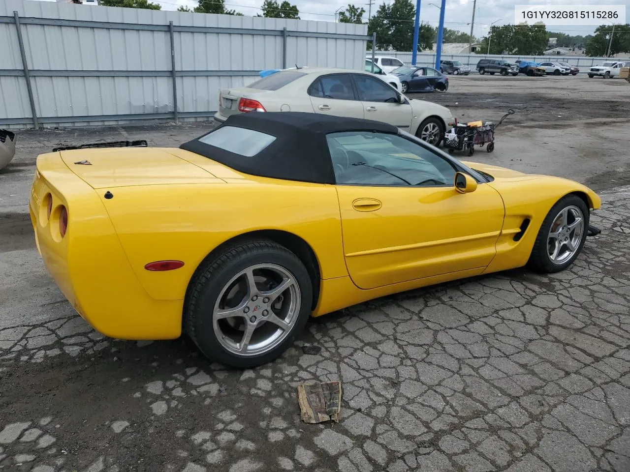 2001 Chevrolet Corvette VIN: 1G1YY32G815115286 Lot: 73087914