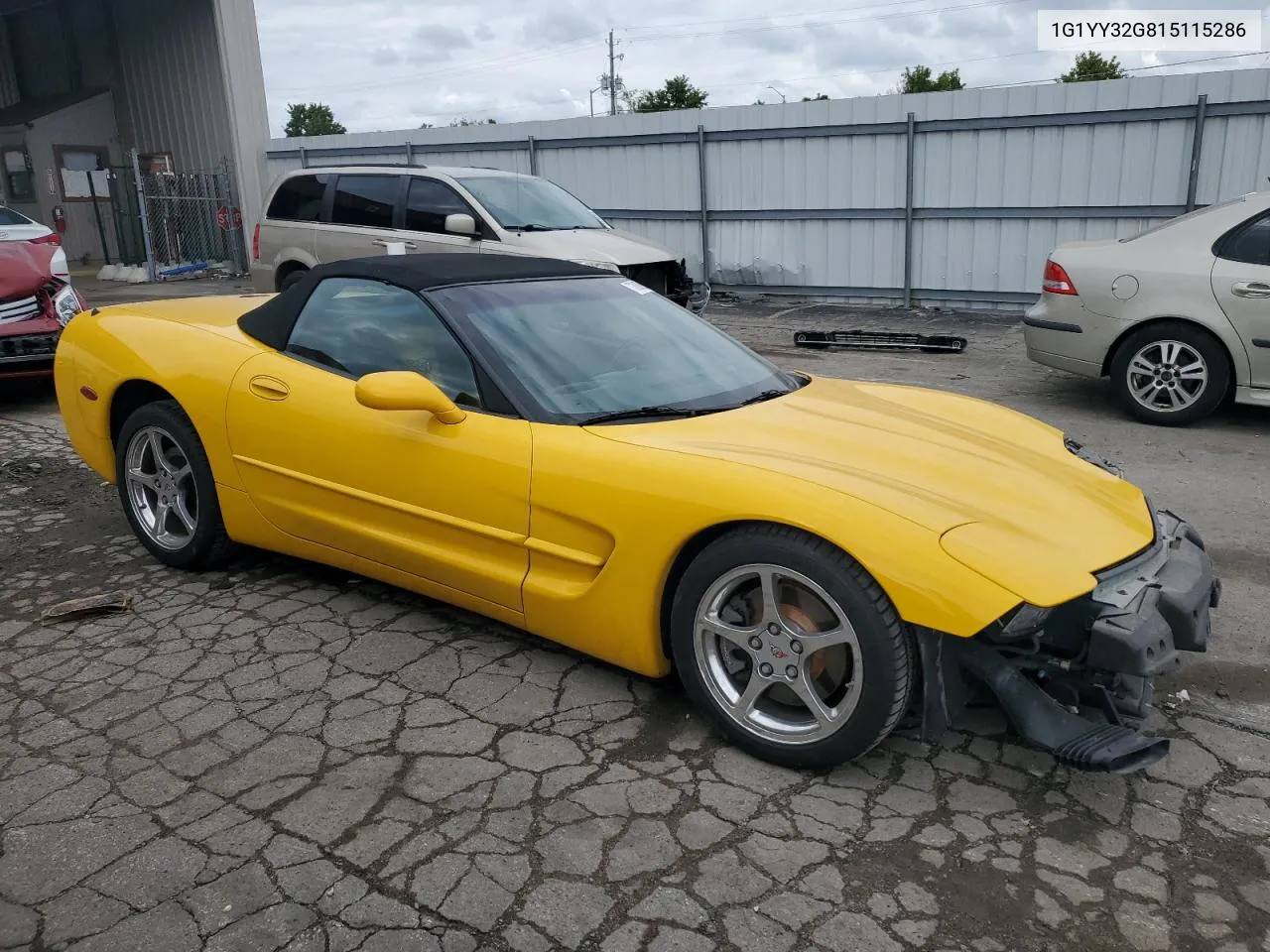 2001 Chevrolet Corvette VIN: 1G1YY32G815115286 Lot: 73087914