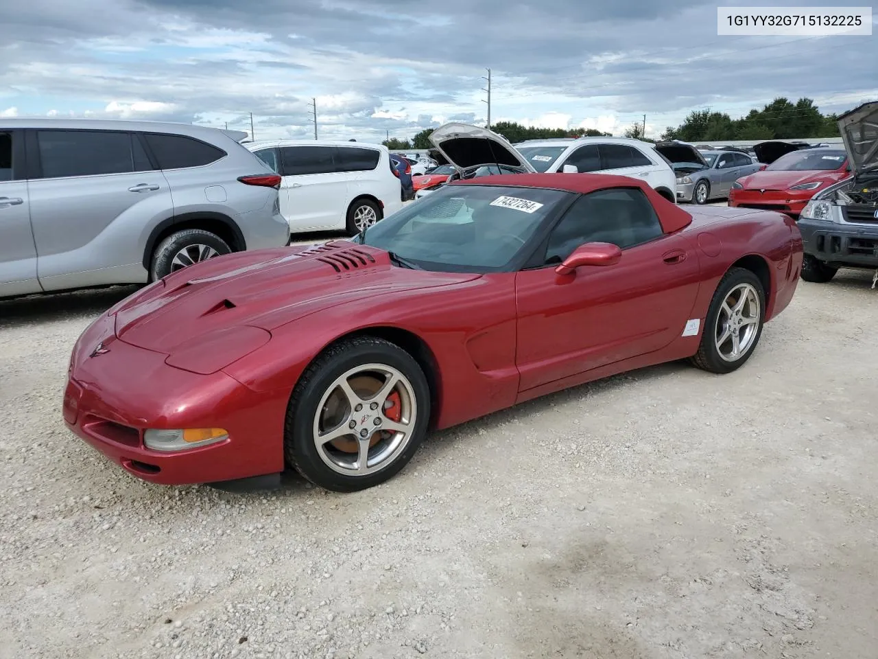 2001 Chevrolet Corvette VIN: 1G1YY32G715132225 Lot: 74327264